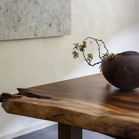 Hotel The Celestine Kyoto Gion Bagian luar foto A table made from a slab of wood