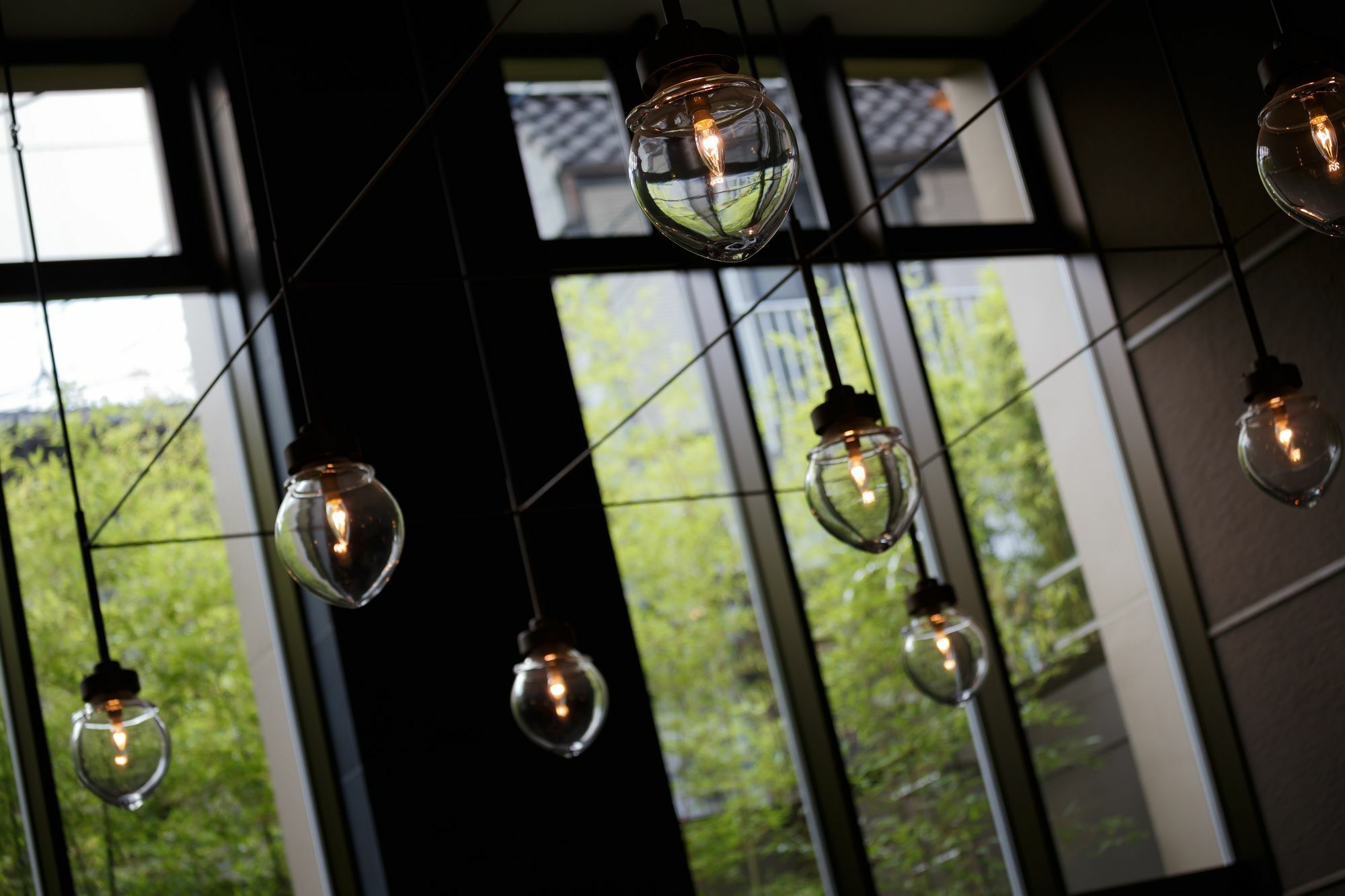 Hotel The Celestine Kyoto Gion Bagian luar foto Interior of the restaurant