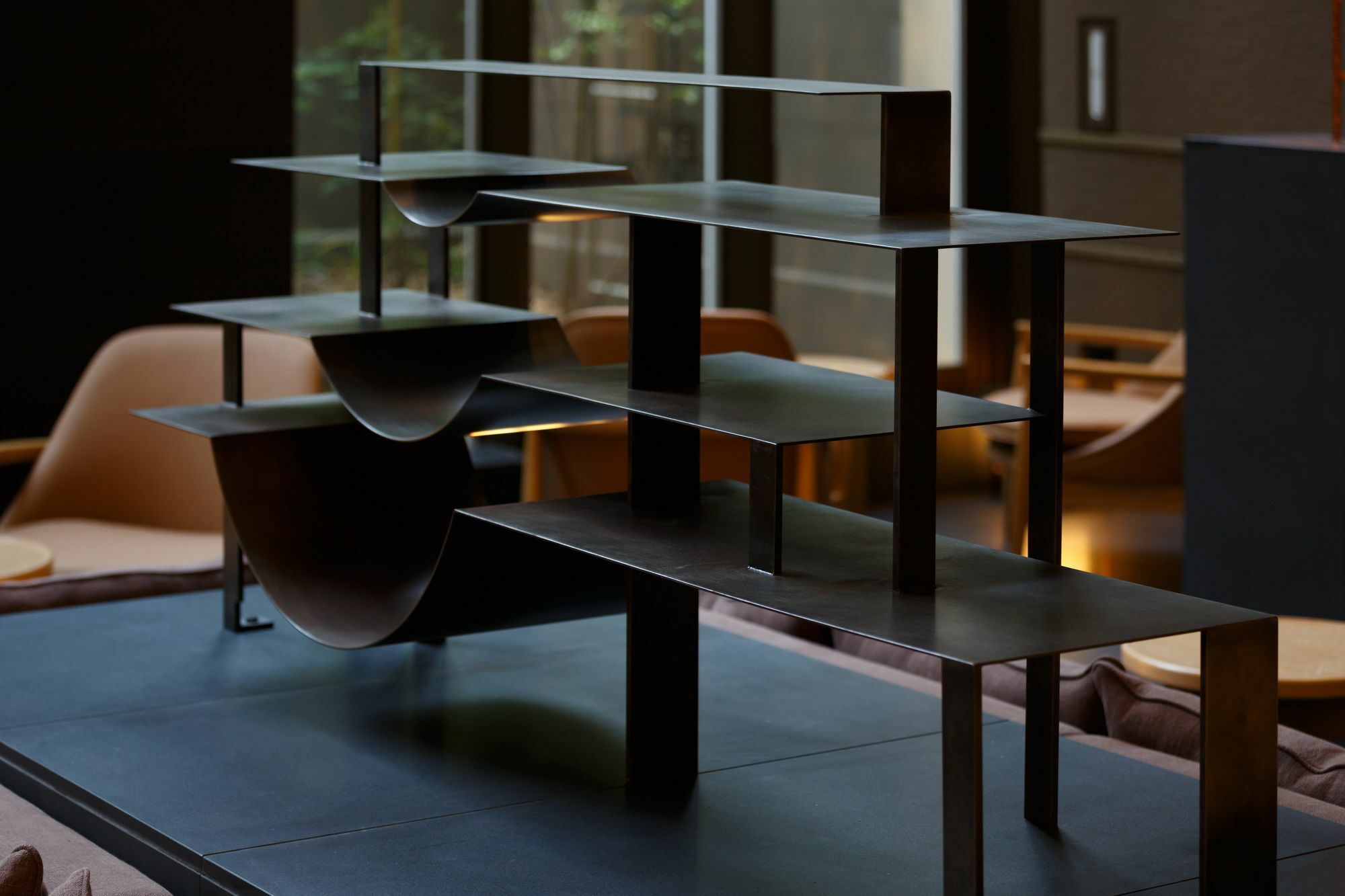 Hotel The Celestine Kyoto Gion Bagian luar foto Model of the staircase
